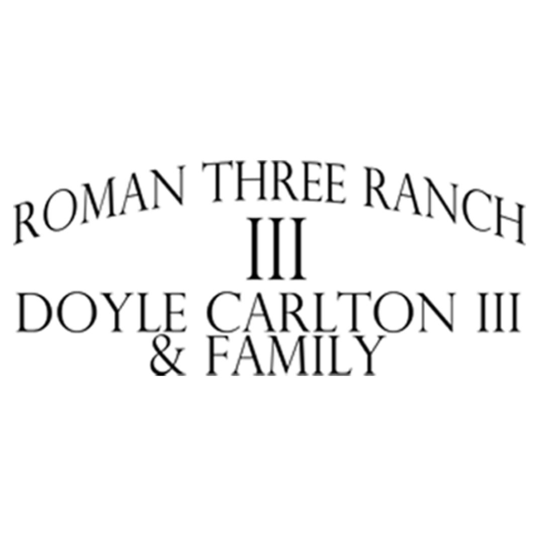 roman-three-ranch-doyle-carlton-family-sponsor-logo